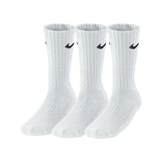 Sports Socks Nike NIKE CUSHION SX4508 101 White 3 pairs-0