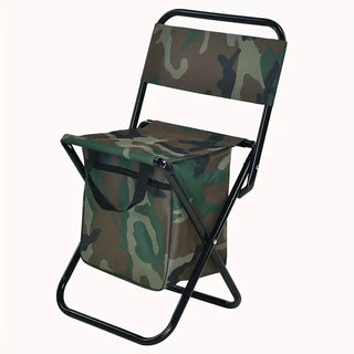 Portable Folding Camping Chair - Camouflage-0