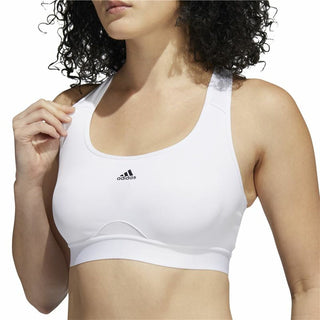 Sports Bra Adidas Pwr Ms Pd White-3