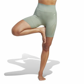 Sport leggings for Women Adidas Aeroknit 2.0 Light Green-7