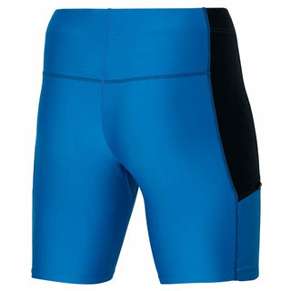 Sports Leggings for Men Mizuno Impulse Core Mid Blue-1