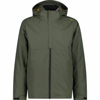 Men's Sports Jacket Campagnolo Zip Hood Detachable-0