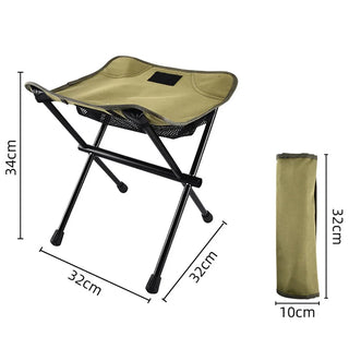 Portable Folding Camping Stool - Lightweight-4