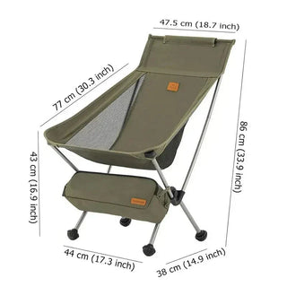 Nature hike High Back Camping Moon Chair-4