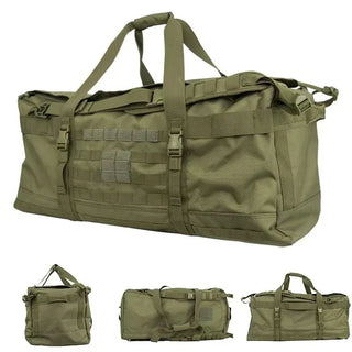 106L Tactical Duffel Bag Camping Green-1