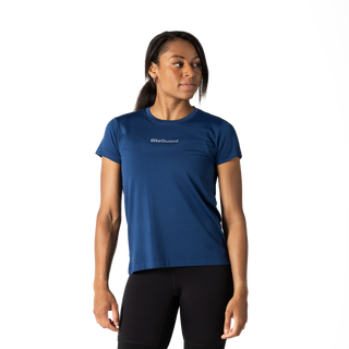 RE-LIITE T-SHIRT (WOMEN) - BLUE MELANGE