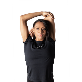 RE-LIITE T-SHIRT (WOMEN) - BLACK