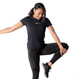 RE-LIITE T-SHIRT (WOMEN) - BLACK