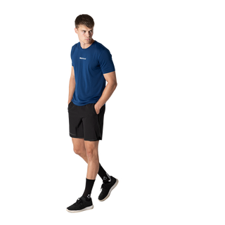 RE-LIITE T-SHIRT (MEN) - BLUE MELANGE
