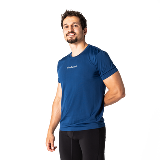 RE-LIITE T-SHIRT (MEN) - BLUE MELANGE