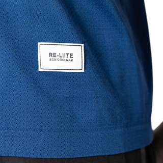 RE-LIITE T-SHIRT (MEN) - BLUE MELANGE