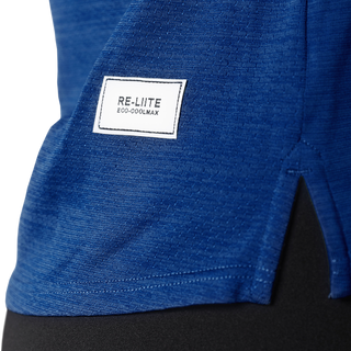 RE-LIITE 1/4 ZIP SHIRT (WOMEN) - BLUE MELANGE