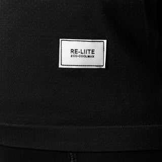 RE-LIITE 1/4 ZIP SHIRT (MEN) - BLACK